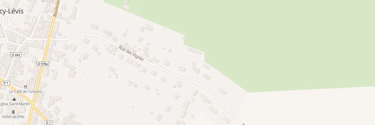 Plan du 27 Rue des Vignes à Lurcy-Lévis