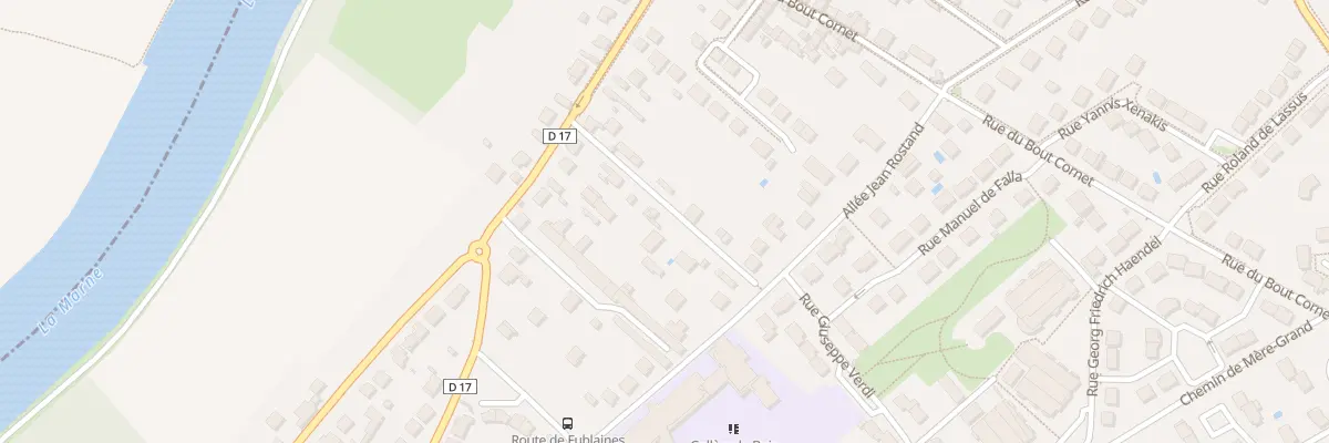 Plan du 97 Rue de Fublaines à Trilport