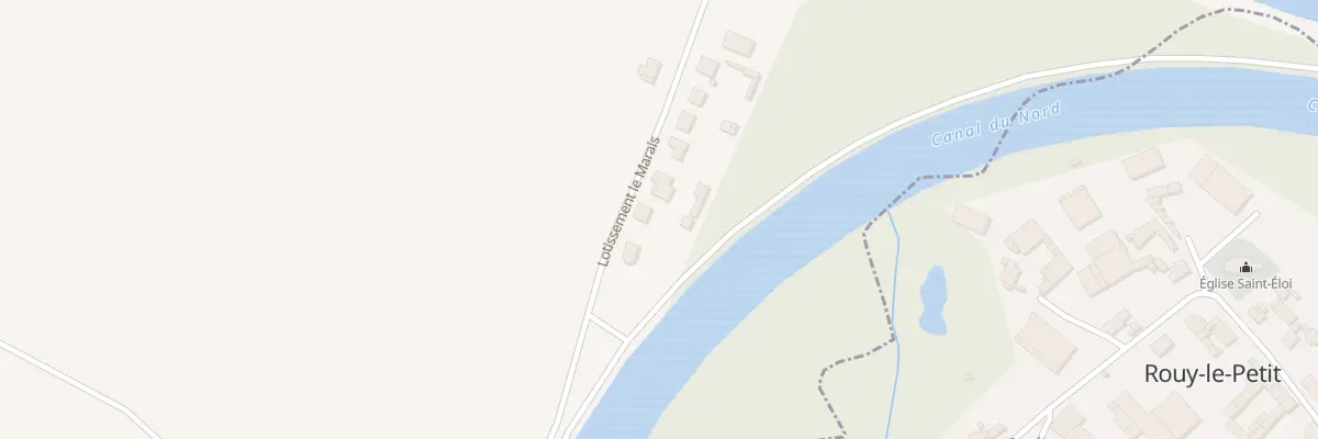 Plan du 4 Lot le Marais à Rouy-le-Grand