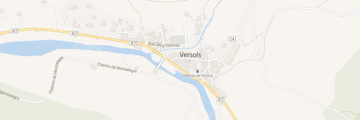 Plan du 5209 Rue de la Ville à Versols-et-Lapeyre