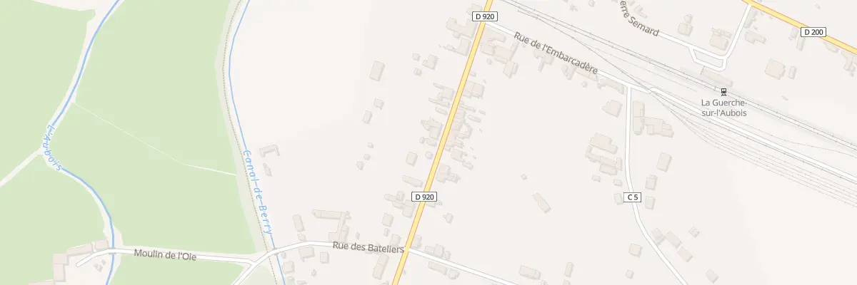 Plan du 29 Rue Jean Jaurès à La Guerche-sur-l’Aubois