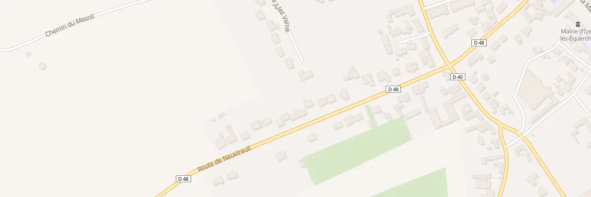 Plan du 12 Rte de Neuvireuil à Izel-lès-Équerchin