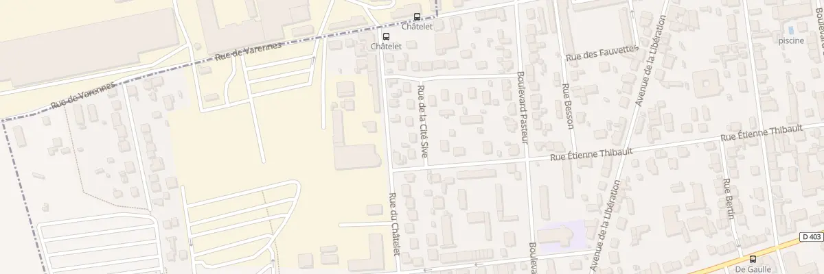 Plan du 2 Rue de la Cite Sive à Montereau-Fault-Yonne