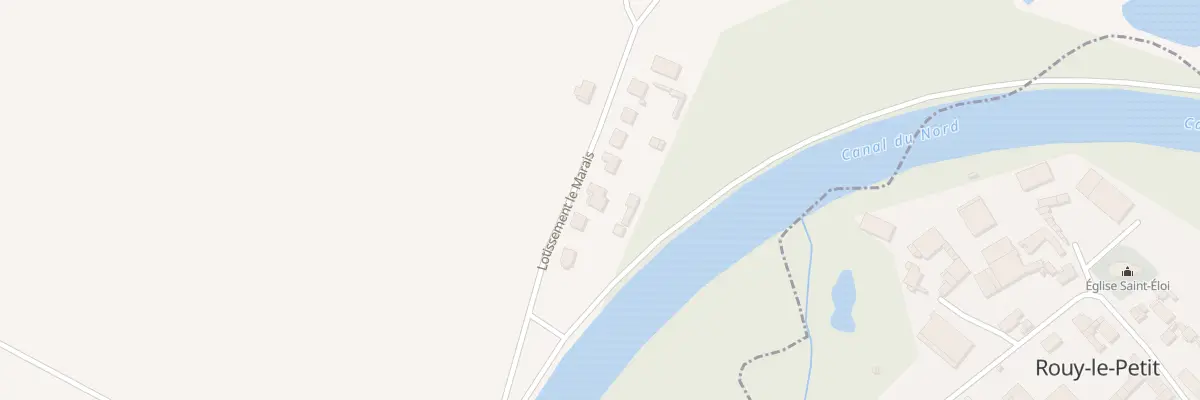 Plan du 6 Lot le Marais à Rouy-le-Grand