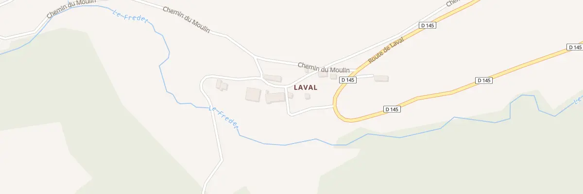 Plan du 5176 Laval au Vernet-Sainte-Marguerite