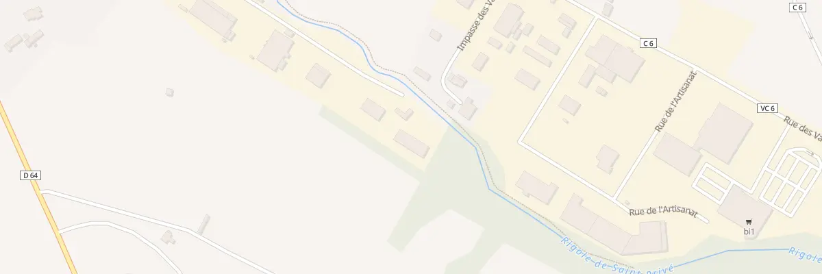 Plan du 9022 Che de la Rigole à Bléneau
