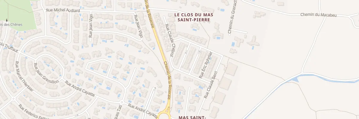 Plan du 3 Rue Ingmar Bergman à Perpignan