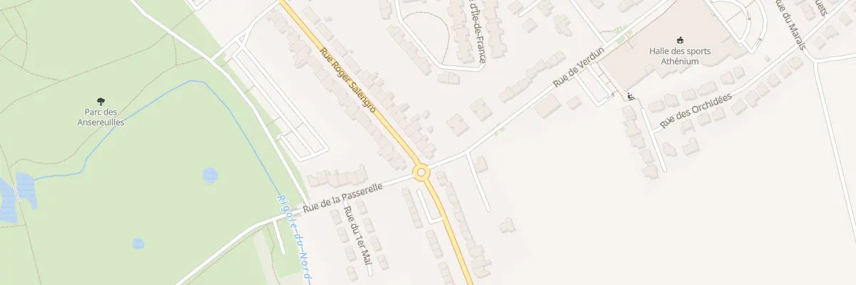 Plan du 133 Rue Roger Salengro à Wavrin