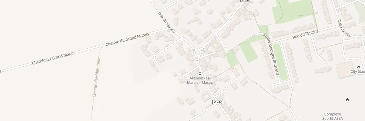 Plan du 85 Rue du Marais à Allennes-les-Marais
