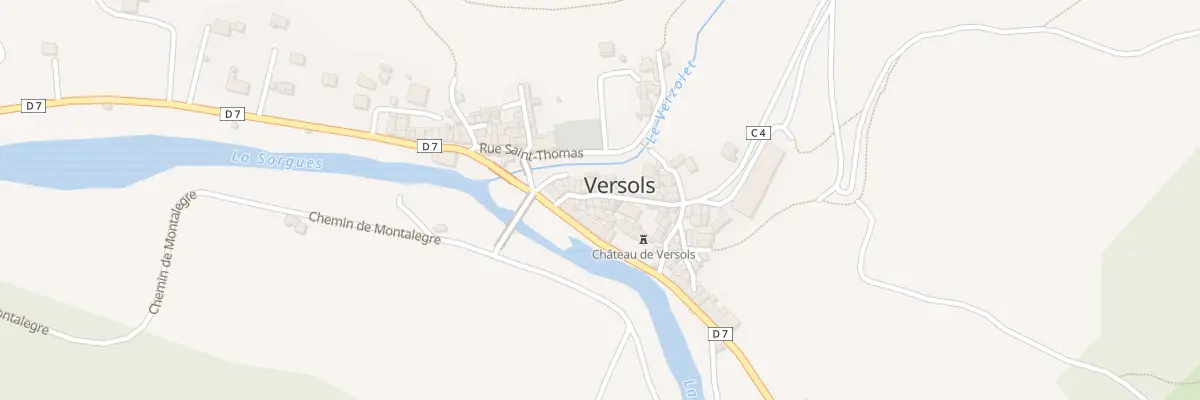 Plan du 5034 Rue de la Ville à Versols-et-Lapeyre