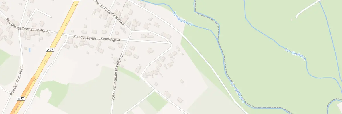 Plan du 113 Rue Rivieres Saint Agnan à Cosne-Cours-sur-Loire