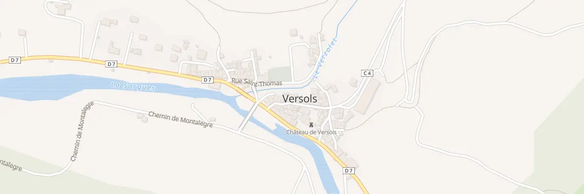 Plan du 5045 Rue de la Ville à Versols-et-Lapeyre