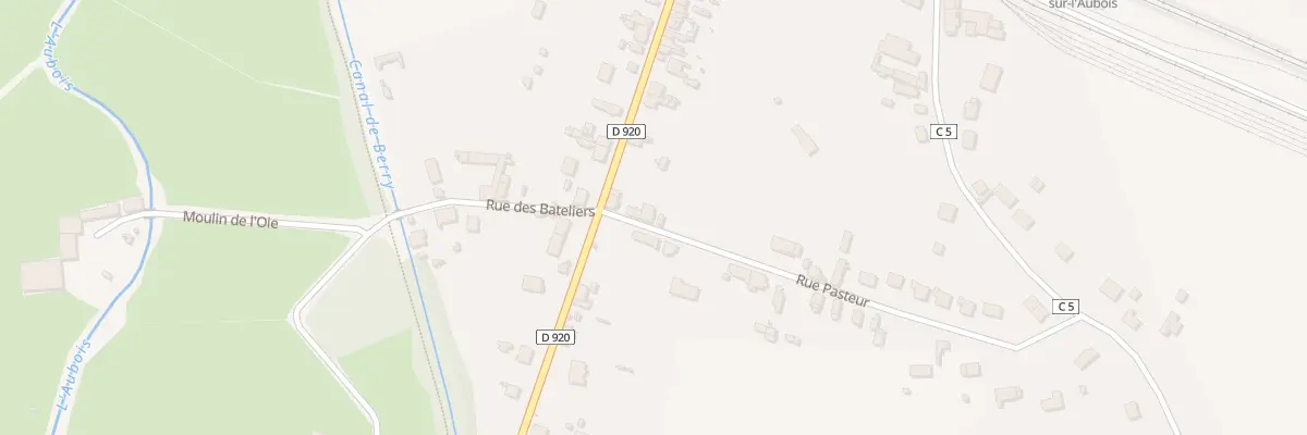 Plan du 4 Rue Pasteur à La Guerche-sur-l’Aubois