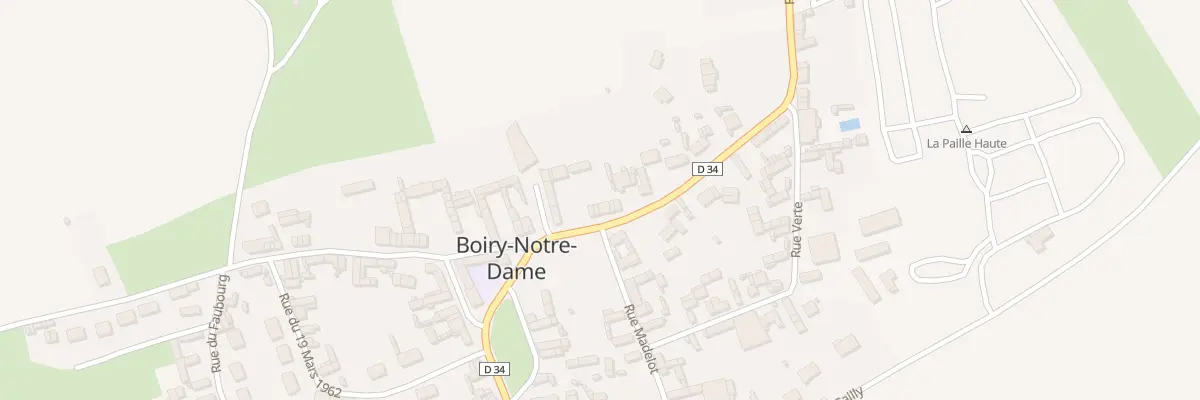 Plan du 5 Rte d’Hamblain à Boiry-Notre-Dame