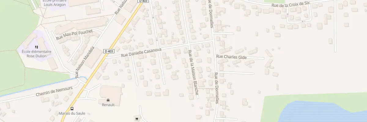Plan du 24 Rue de Maison - Blanche à Varennes-sur-Seine