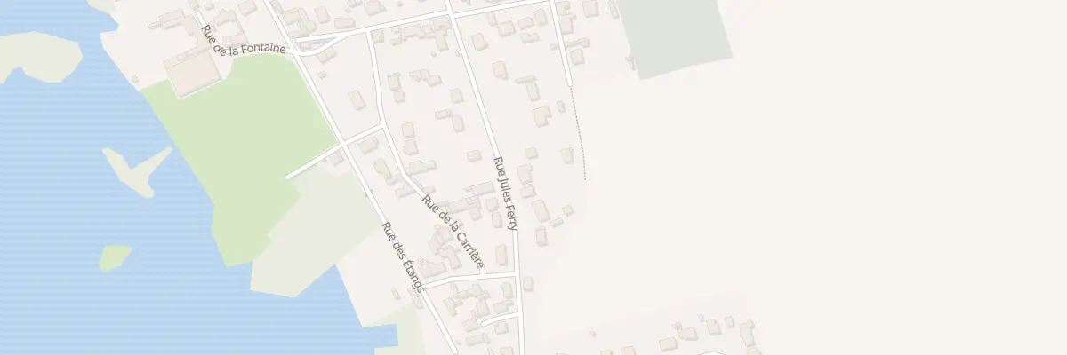 Plan du 55 Rue Jules Ferry à Doingt