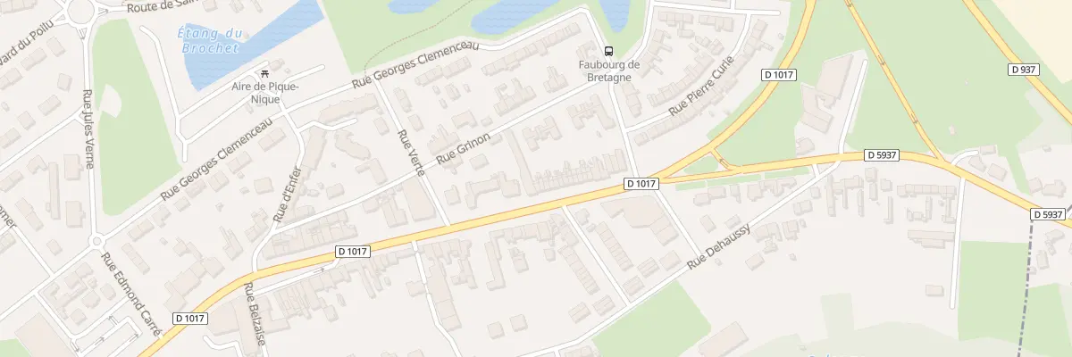Plan du 41 Rue Faubourg de Bretagne à Péronne