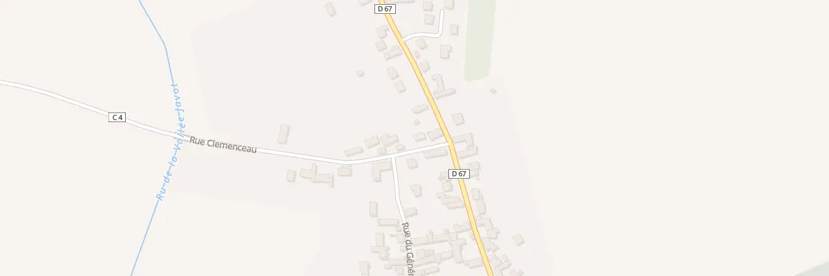 Plan du 4 Rue Clemenceau à Échouboulains