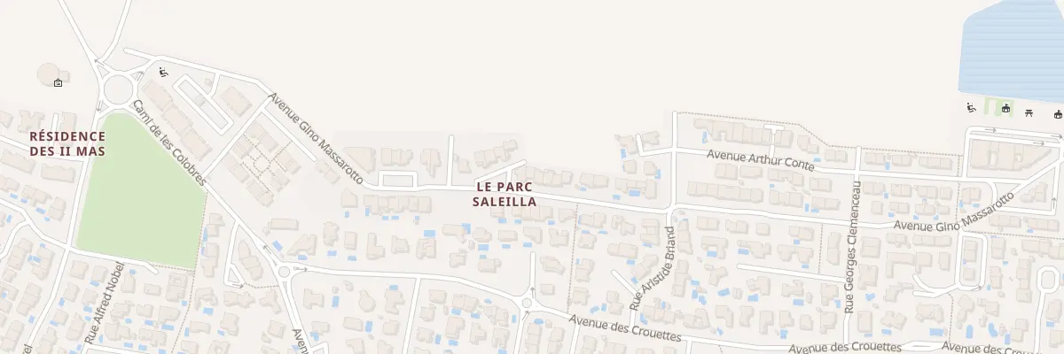 Plan du 37 Av Gino Massarotto à Saleilles