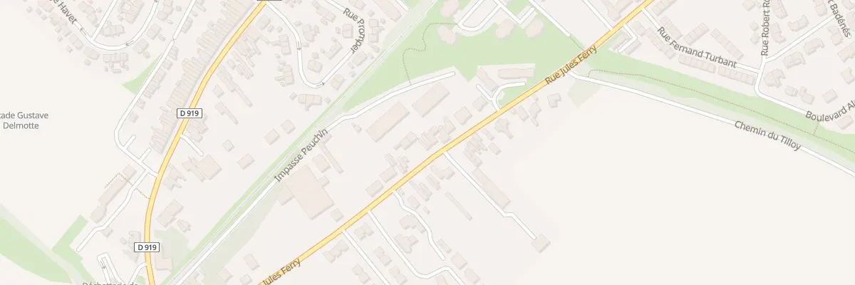 Plan du 984 Rue Jules Ferry à Hénin-Beaumont