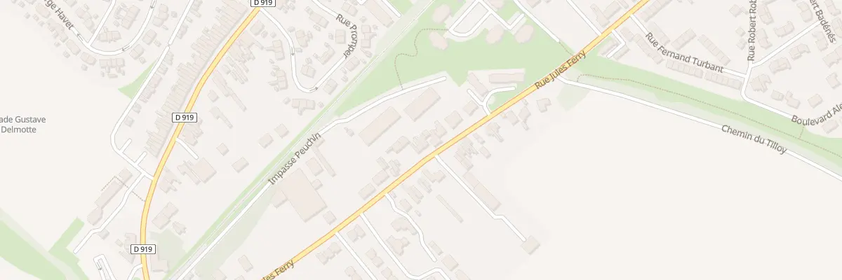 Plan du 976 Rue Jules Ferry à Hénin-Beaumont