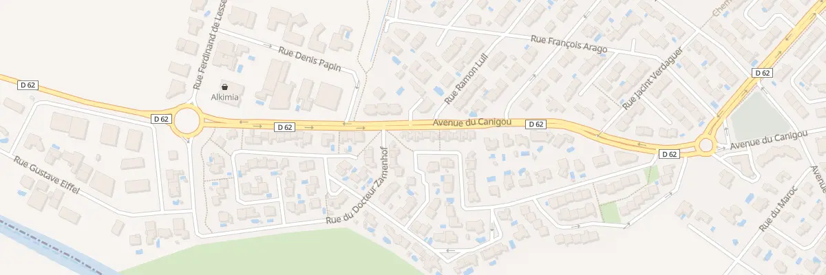 Plan du 36 Av de la Sal à Saleilles