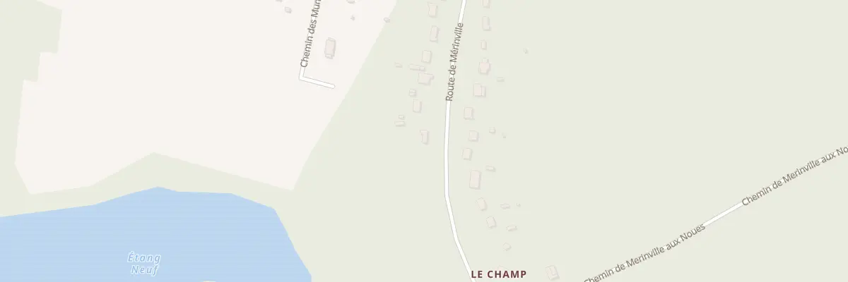 Plan du 1422 Rte de Merinville à Rozoy-le-Vieil