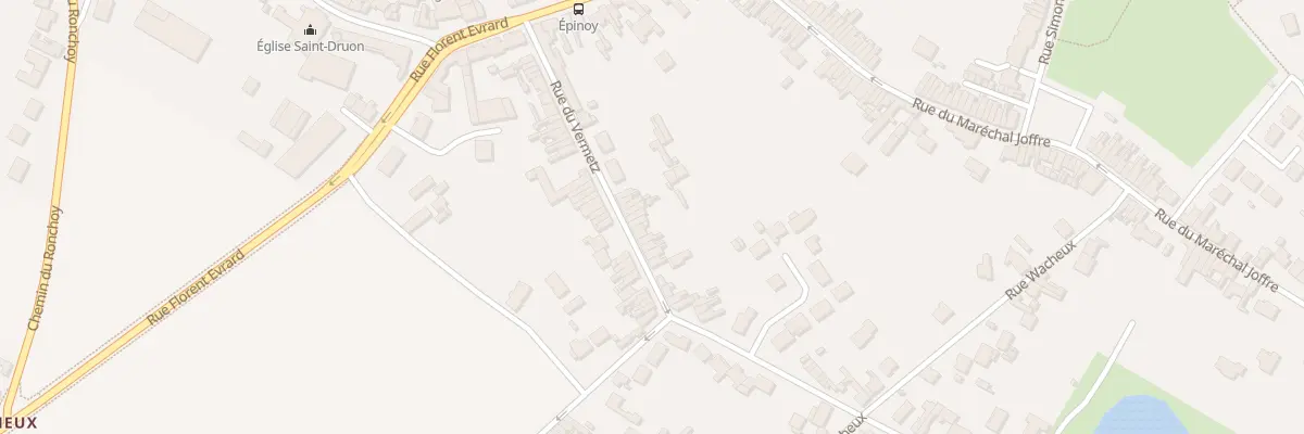 Plan du 33 Rue du Vermetz à Carvin