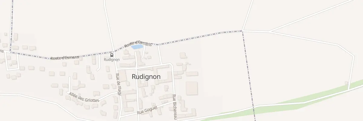Plan du 3 Rue Bichereau à Noisy-Rudignon