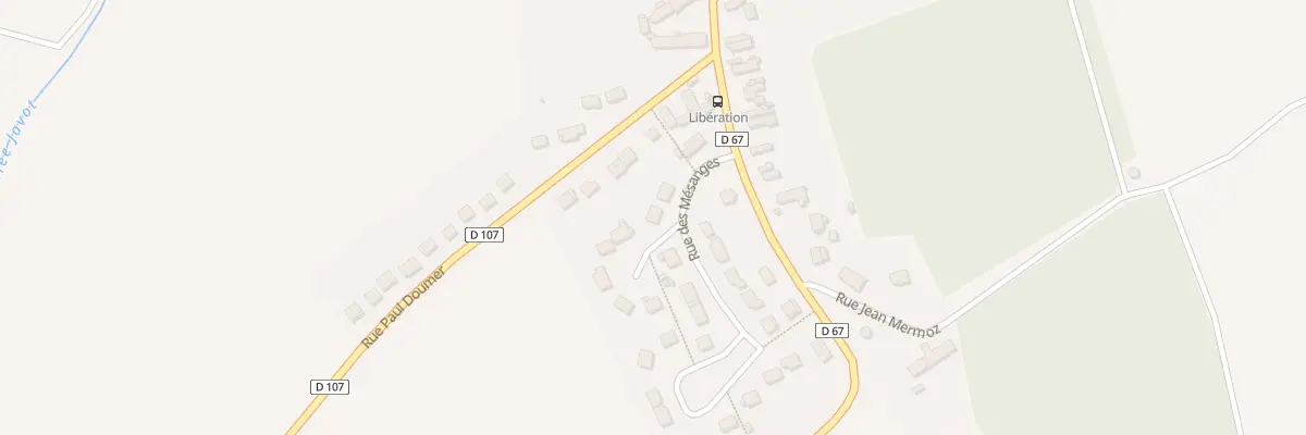 Plan du 6 Rue des Mesanges à Échouboulains