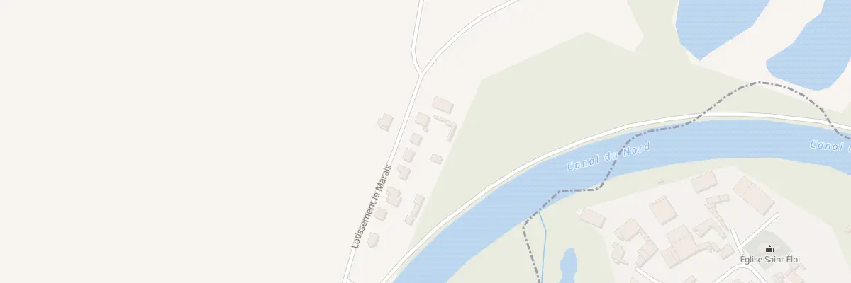 Plan du 12 Lot le Marais à Rouy-le-Grand