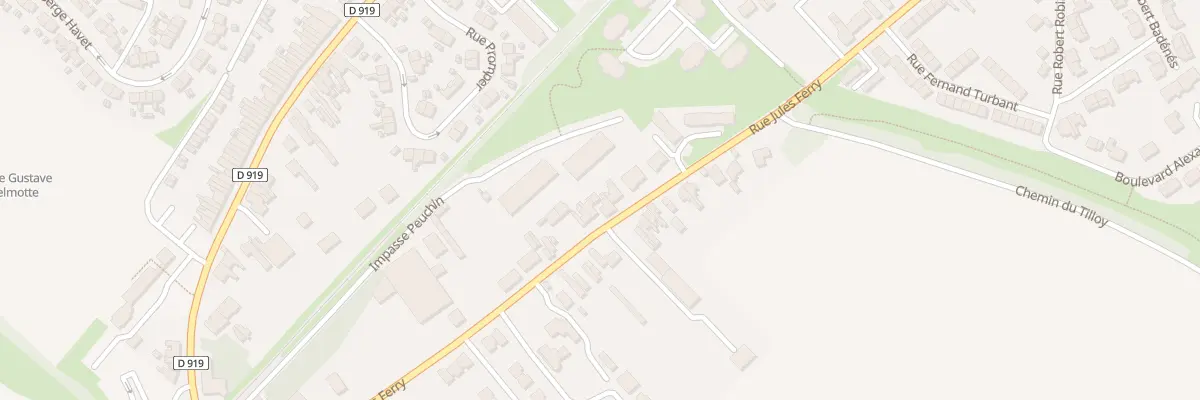 Plan du 964 Rue Jules Ferry à Hénin-Beaumont