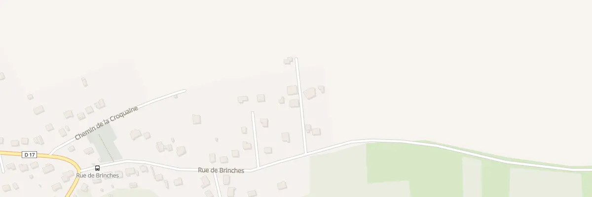 Plan du 23 Rue de Brinches à Fublaines