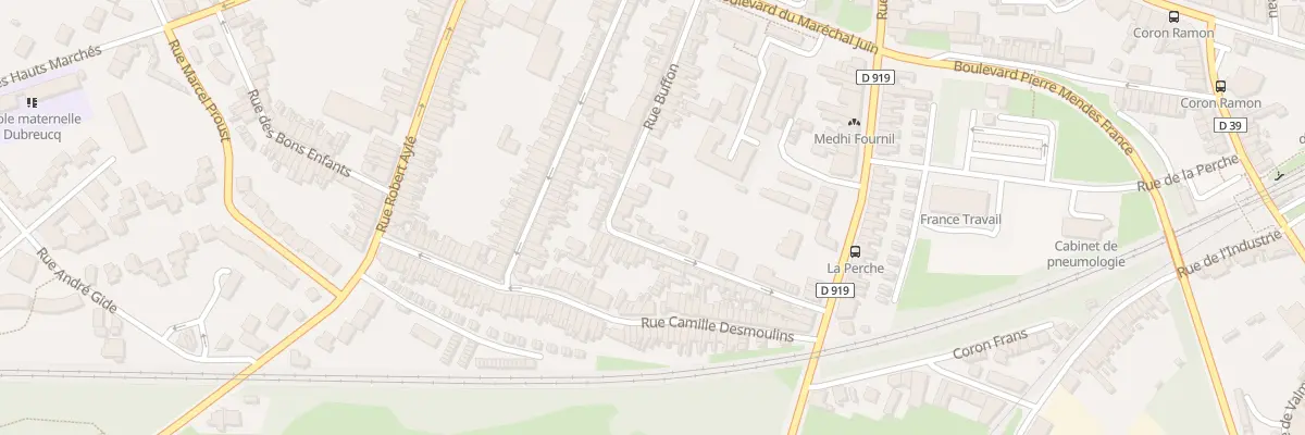 Plan du 167 Rue Buffon à Hénin-Beaumont