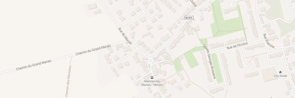 Plan du 80 Rue du Marais à Allennes-les-Marais