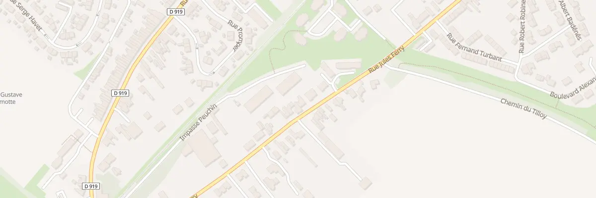 Plan du 956 Rue Jules Ferry à Hénin-Beaumont