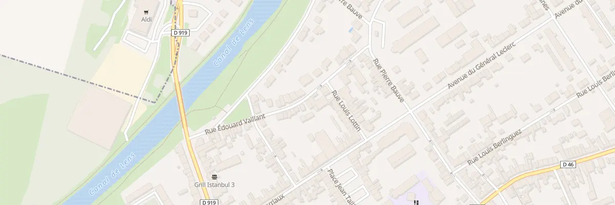 Plan du 28C Rue Edouard Vaillant à Courrières