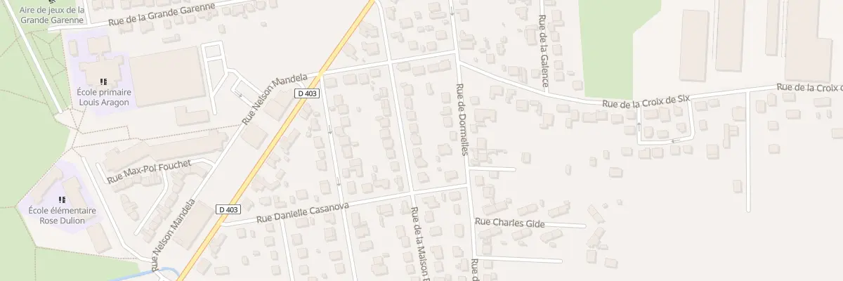 Plan du 17 Rue de Maison - Blanche à Varennes-sur-Seine
