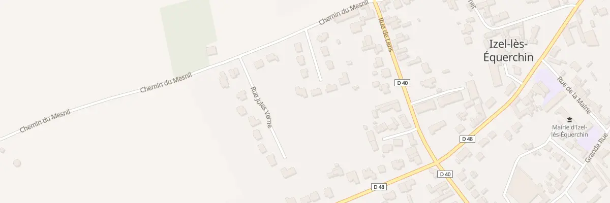 Plan du 7 Rue Marguerite Yourcenar à Izel-lès-Équerchin