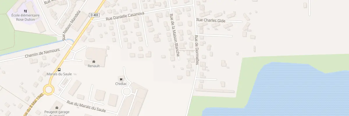 Plan du 38 Rue de Maison - Blanche à Varennes-sur-Seine