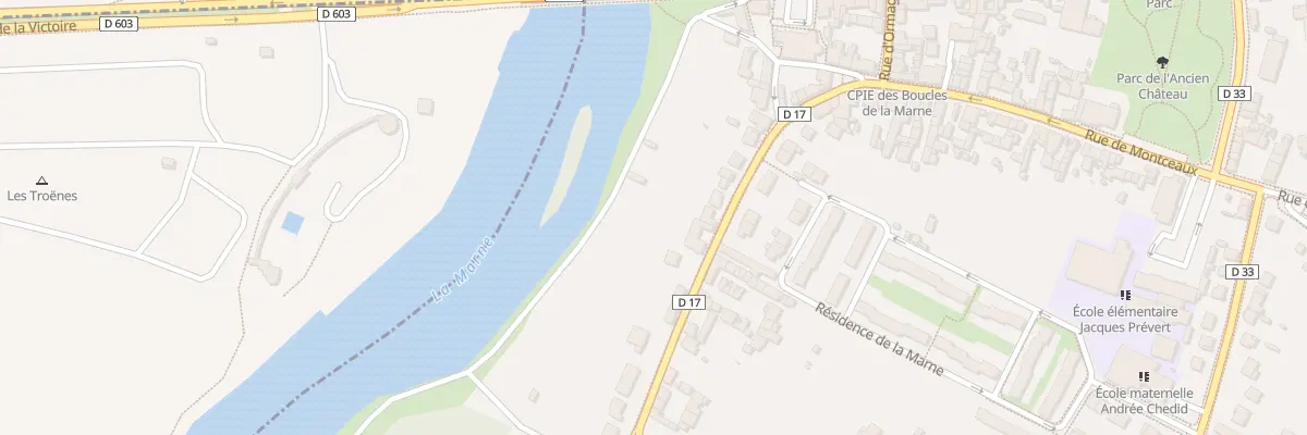 Plan du 24 Rue de Fublaines à Trilport