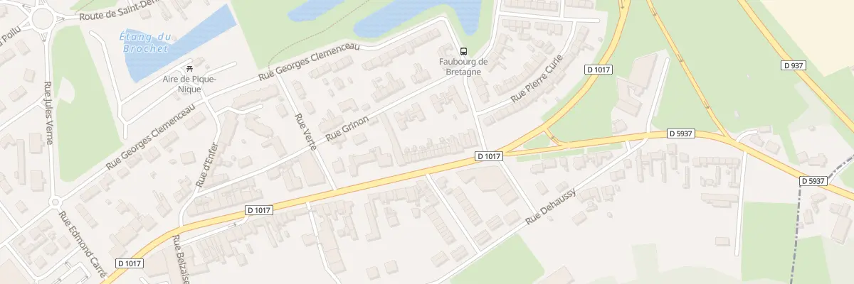 Plan du 47 Rue Faubourg de Bretagne à Péronne