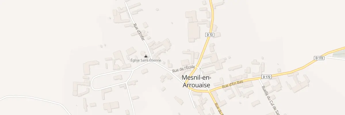 Plan du 4 Rue de l’Ecole à Mesnil-en-Arrouaise