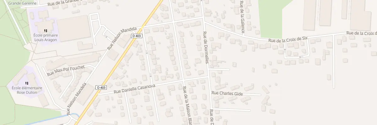 Plan du 19 Rue de Maison - Blanche à Varennes-sur-Seine