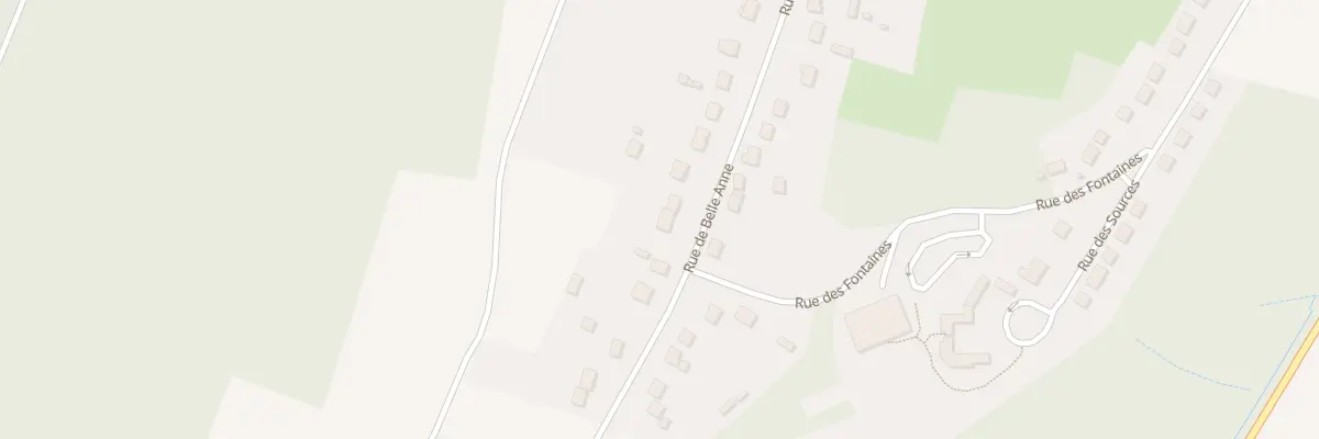Plan du 251 Rue de Belle Anne à Chiry-Ourscamp