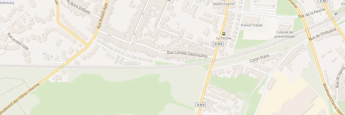 Plan du 105 Rue Camille Desmoulins à Hénin-Beaumont
