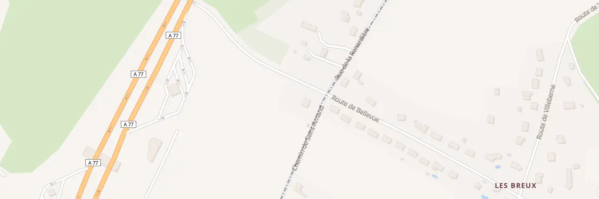 Plan du 17 Rue de la Renardière à Myennes