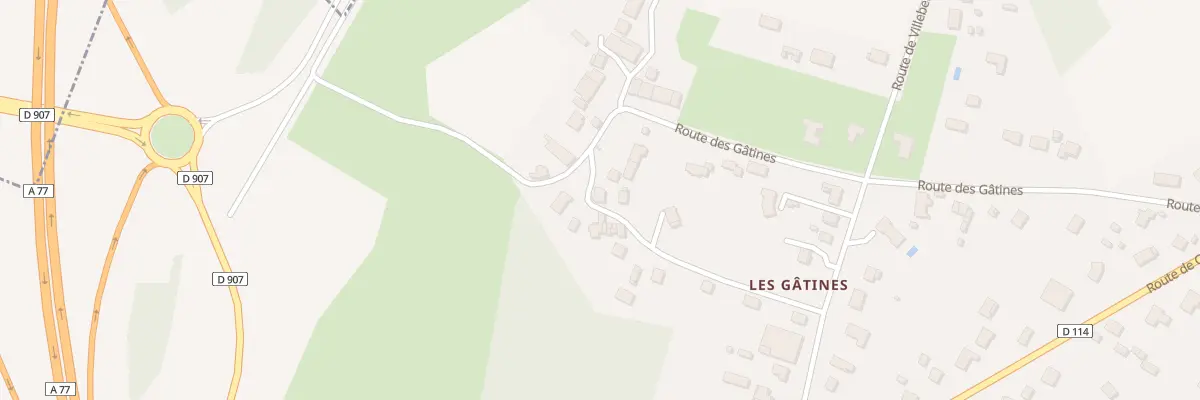 Plan du 14 Che de la Chaumette à Cosne-Cours-sur-Loire
