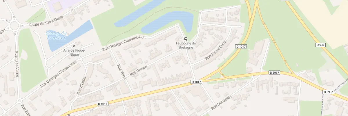 Plan du 34 Rue Crinon à Péronne