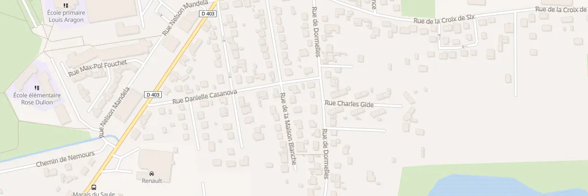 Plan du 27 Rue de Maison - Blanche à Varennes-sur-Seine